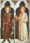 Simone Martini St Louis of France and St Louis of Toulouse painting